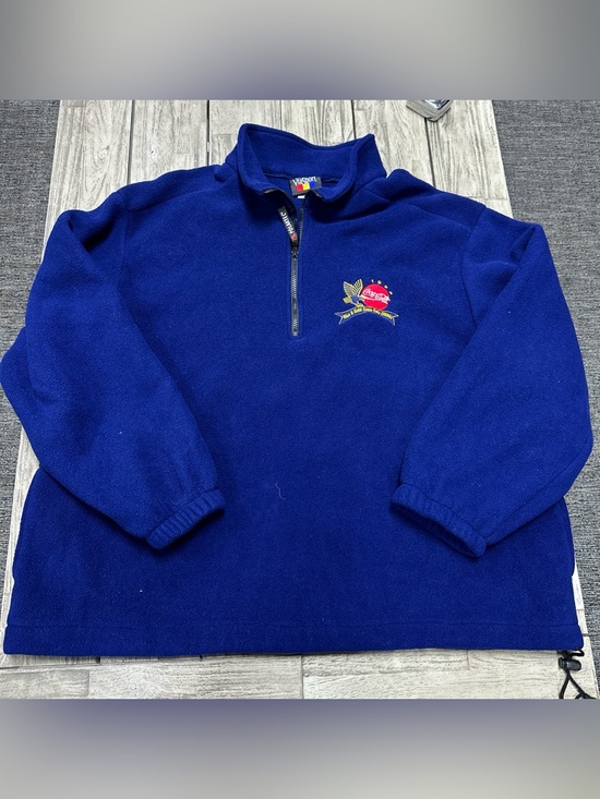 Coca Cola Other - VTG 1998 Hartwell Viasport Polartec CocaCola Fleece 2XL Blue Adjustable Made USA